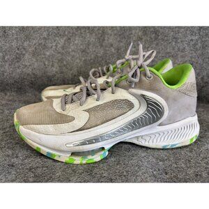 Nike Shoes Mens Size 8 Gray Green Zoom Freak 4 Giannis Basketball DJ6149-107